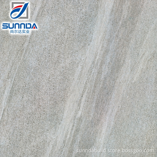 34*34 anti-slip platinum dark color trim design concept sandstone 3D rustic porcellanato flooring tiles